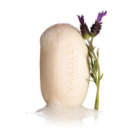 RX1707_ All-Time Best Skincare Secrets Yardley London Bath Bar in English Lavender